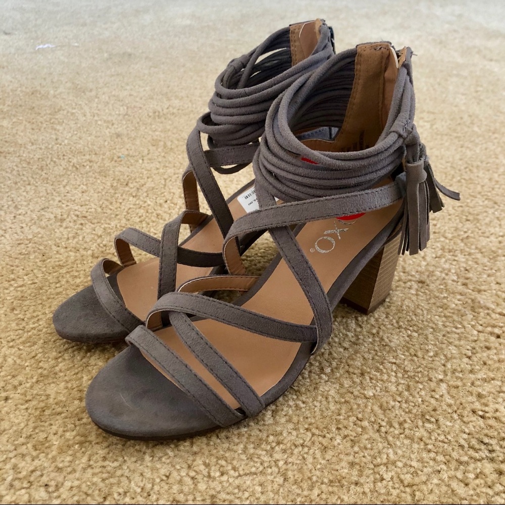 Strappy  Block Heeled Sandal